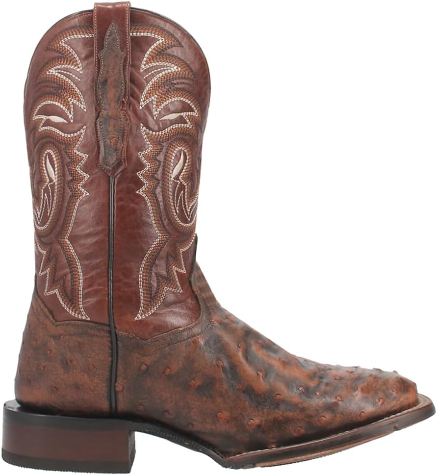 Мужские сапоги Dan Post Mens Dillinger с полным переплетом из страусиной кожи, квадратным носком, средней высоты - коричневые
Мужские сапоги Dan Post Mens Dillinger с полным переплетом из страусиной кожи, квадратным носком, средней высоты - коричневые