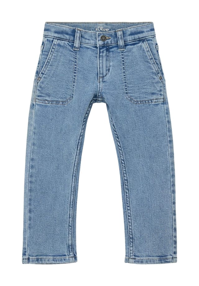 Джинсы с карманами и шлевками для детей S.Oliver, синий
Джинсы с карманами и шлевками для детей S.Oliver, синий