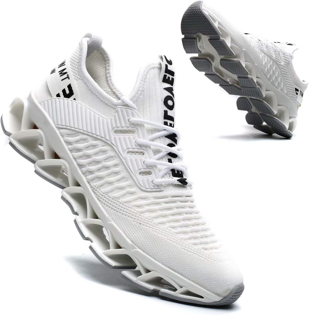 Мужские модные кроссовки Vooncosir, дышащие сетчатые беговые кроссовки, лезвие, противоскользящая мягкая подошва, повседневная спортивная обувь для ходьбы, белый
Мужские модные кроссовки Vooncosir, дышащие сетчатые беговые кроссовки, лезвие, противоскользящая мягкая подошва, повседневная спортивная обувь для ходьбы, белый