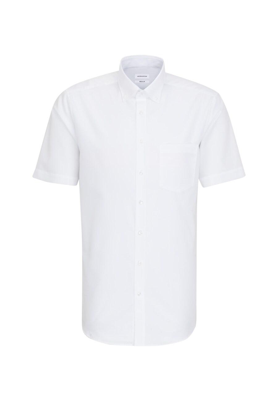 Рубашка обычного кроя на пуговицах SEIDENSTICKER Modern, белый
Рубашка обычного кроя на пуговицах SEIDENSTICKER Modern, белый