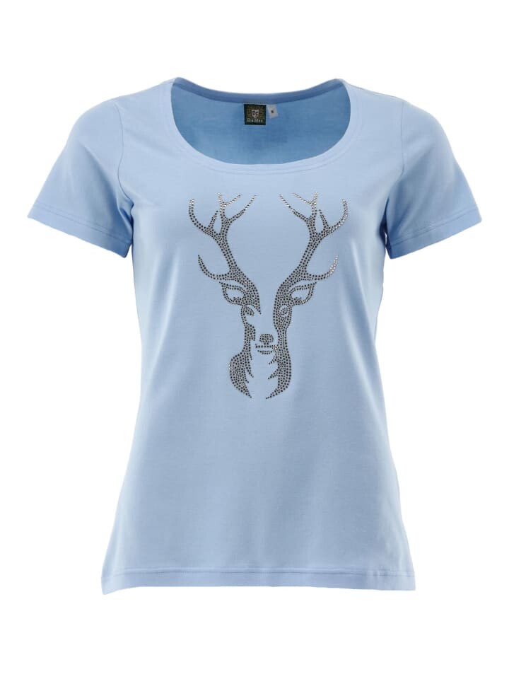 Футболка OS-Trachten Femira, цвет hellblau/bleu 
Футболка OS-Trachten Femira, цвет hellblau/bleu