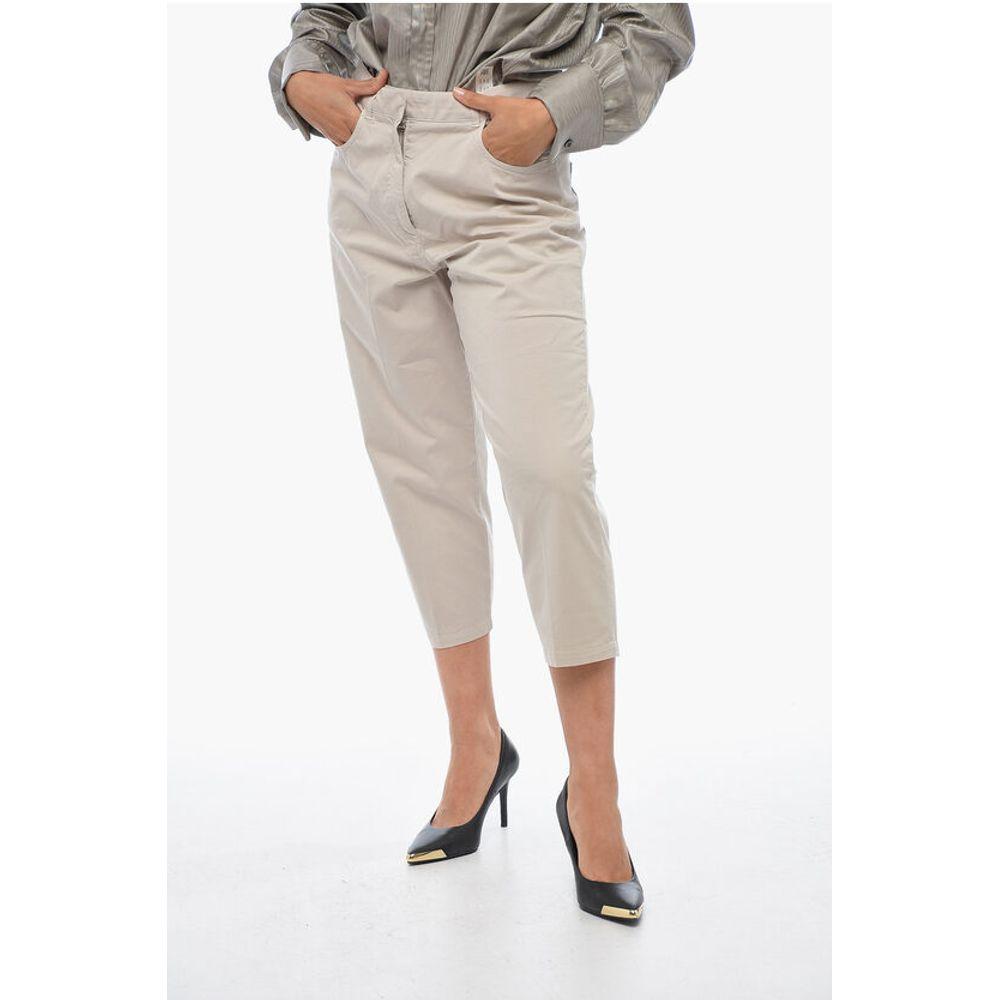 Укороченные брюки из эластичного хлопка с пятью карманами Fabiana Filippi, Beige
Укороченные брюки из эластичного хлопка с пятью карманами Fabiana Filippi, Beige