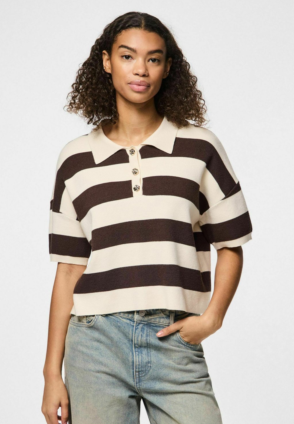 Рубашка поло PCJASSY Pieces, коричневый
Рубашка поло PCJASSY Pieces, коричневый