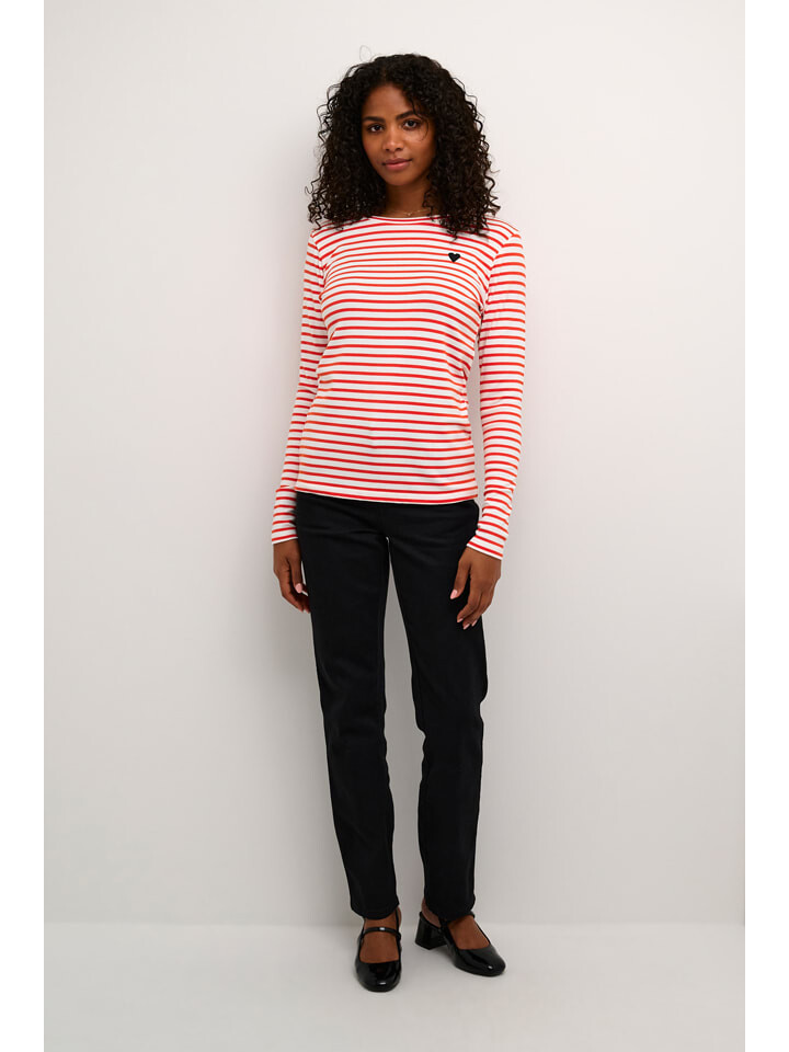 Лонгслив Kaffe, цвет rot/weiß
Лонгслив Kaffe, цвет rot/weiß