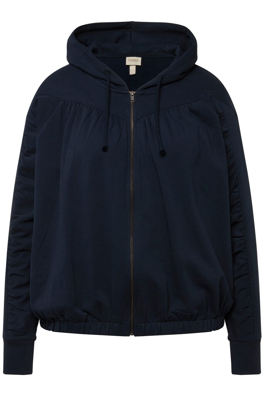 Толстовка с капюшоном на молнии Ulla Popken Zip-Up Hoodie, морской синий
Толстовка с капюшоном на молнии Ulla Popken Zip-Up Hoodie, морской синий