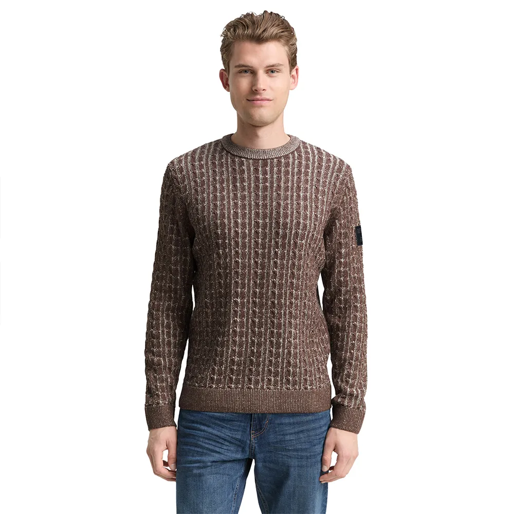 Свитер Tom Tailor 1049475, коричневый
Свитер Tom Tailor 1049475, коричневый