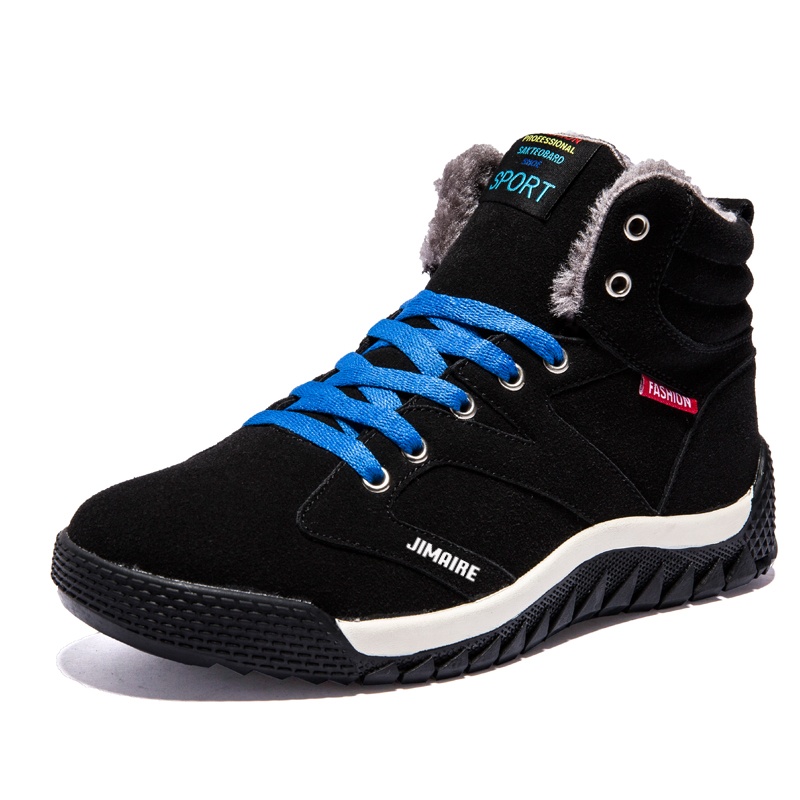 Теплые короткие зимние ботинки мужские King Jinmai, Black
Теплые короткие зимние ботинки мужские King Jinmai, Black