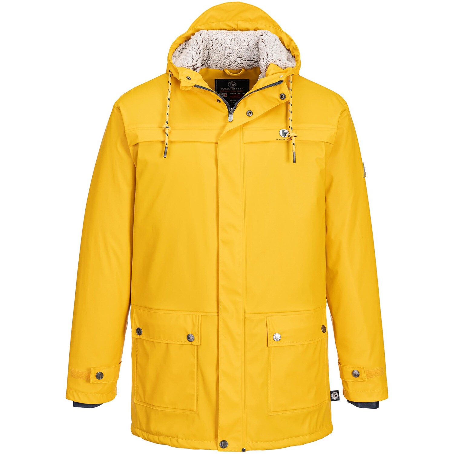 Дождевик SCHIETWETTER gefüttert, желтый
Дождевик SCHIETWETTER gefüttert, желтый