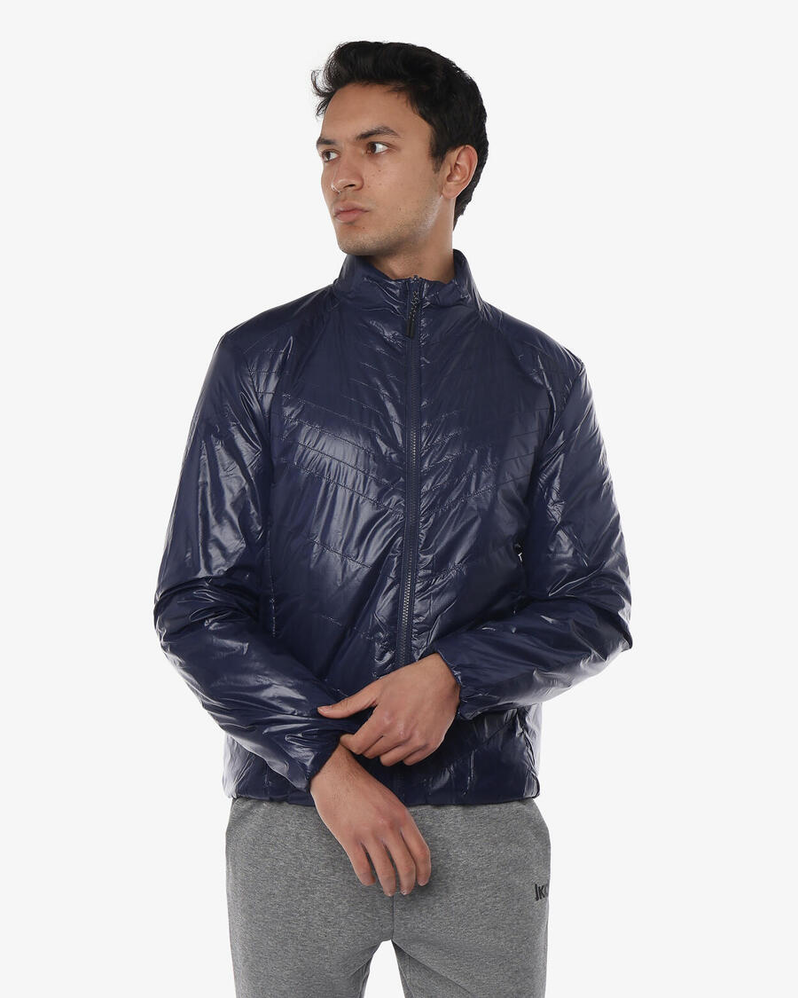 JAKED Темно-синяя синтетическая фитнес-куртка для мужчин
JAKED Темно-синяя синтетическая фитнес-куртка для мужчин