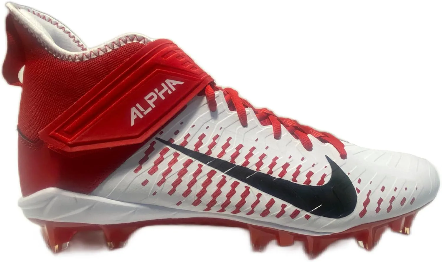Футбольные бутсы Nike Men's Alpha Menace Pro 2 D - черный/белый, размер 7M US, белый/красный/черный
Футбольные бутсы Nike Men's Alpha Menace Pro 2 D - черный/белый, размер 7M US, белый/красный/черный