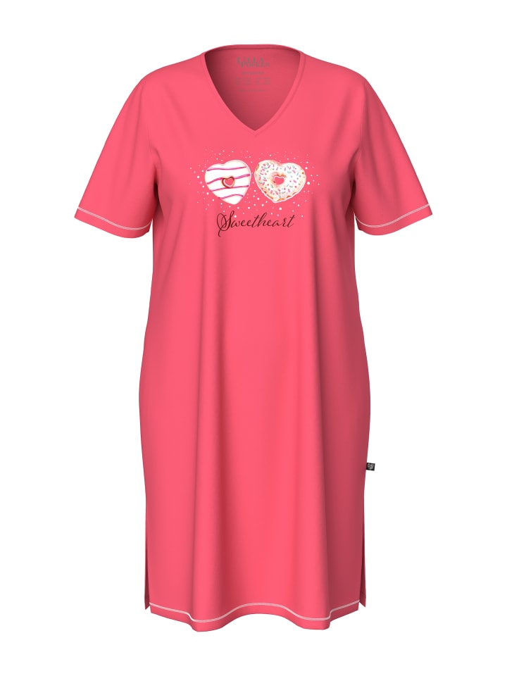 Ночная рубашка розового цвета Ulla Popken
Ночная рубашка розового цвета Ulla Popken