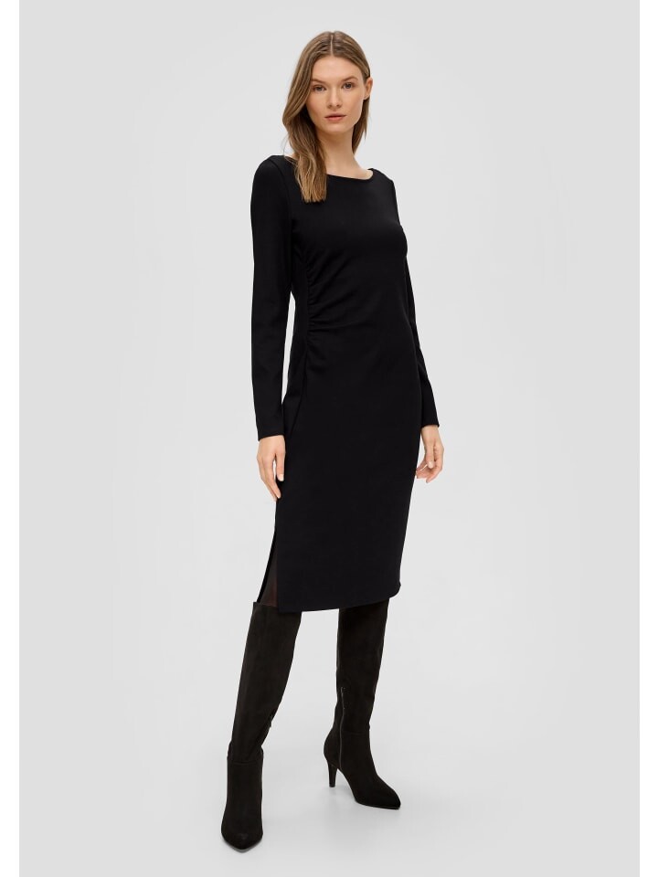 Короткое платье s.Oliver BLACK LABEL Kleid kurz, черный
Короткое платье s.Oliver BLACK LABEL Kleid kurz, черный