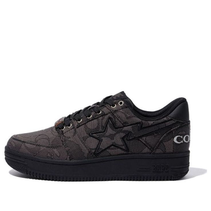 Кроссовки A Bathing Ape x Coach Bape Sta 'Black'
Кроссовки A Bathing Ape x Coach Bape Sta 'Black'