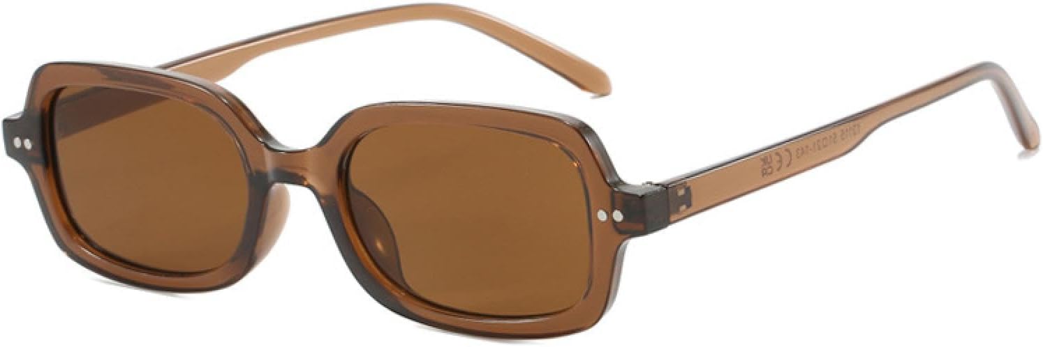 Популярные модные маленькие прямоугольные солнцезащитные очки для женщин, ретро-очки с градиентным переходом, защита от УФ-излучения UV400, мужские солнцезащитные очки для чаепития VVTWSSW, Brown Tea
Популярные модные маленькие прямоугольные солнцезащитные очки для женщин, ретро-очки с градиентным переходом, защита от УФ-излучения UV400, мужские солнцезащитные очки для чаепития VVTWSSW, Brown Tea