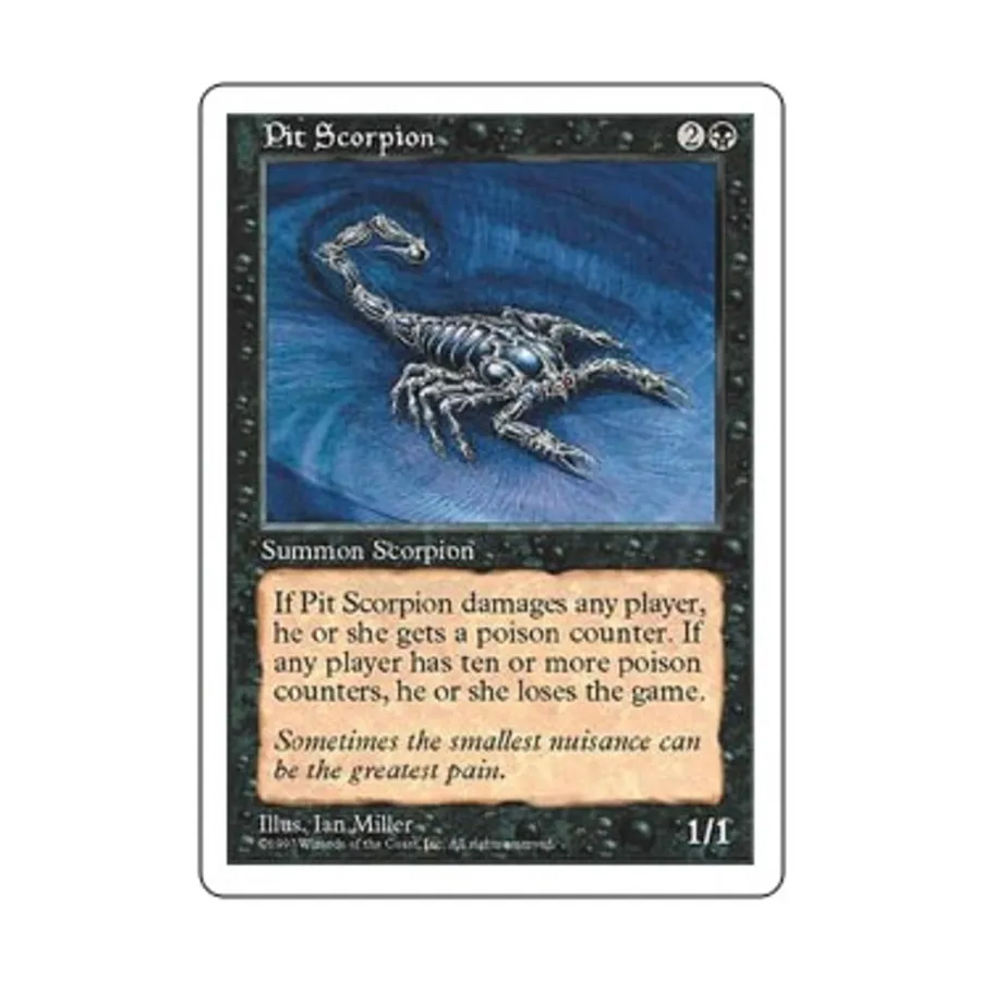 CCG Ямный скорпион (С), MTG - 5th Edition 
CCG Ямный скорпион (С), MTG - 5th Edition