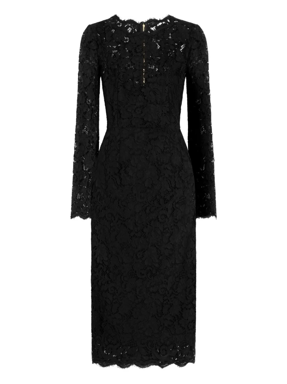 Кружевное миди-платье с длинными рукавами Dolce & Gabbana, черный
Кружевное миди-платье с длинными рукавами Dolce & Gabbana, черный