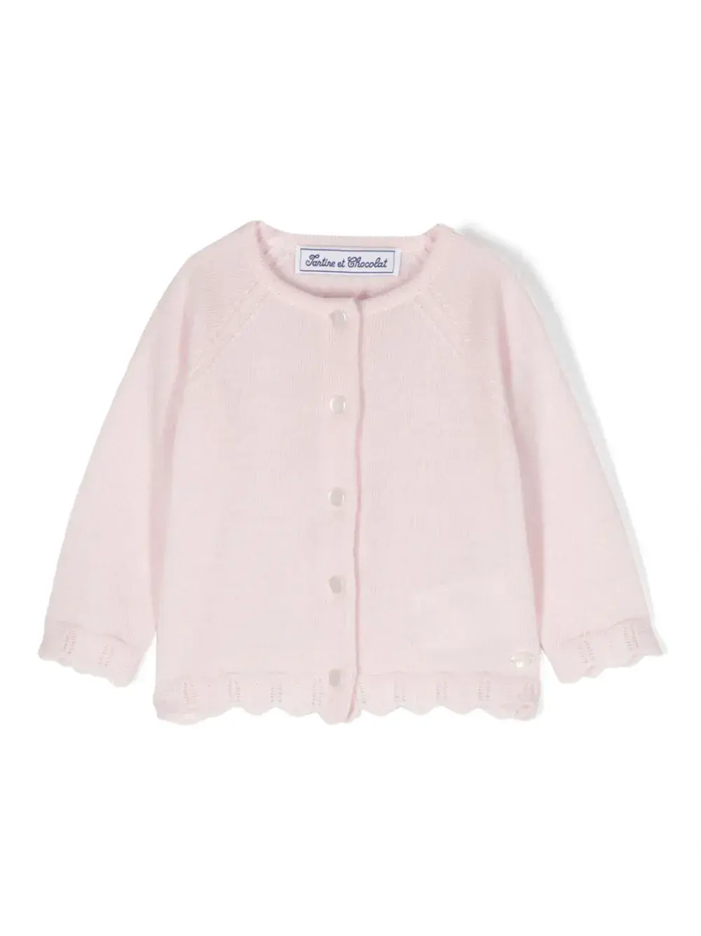 Кардиган с фестонами Tartine Et Chocolat, розовый
Кардиган с фестонами Tartine Et Chocolat, розовый