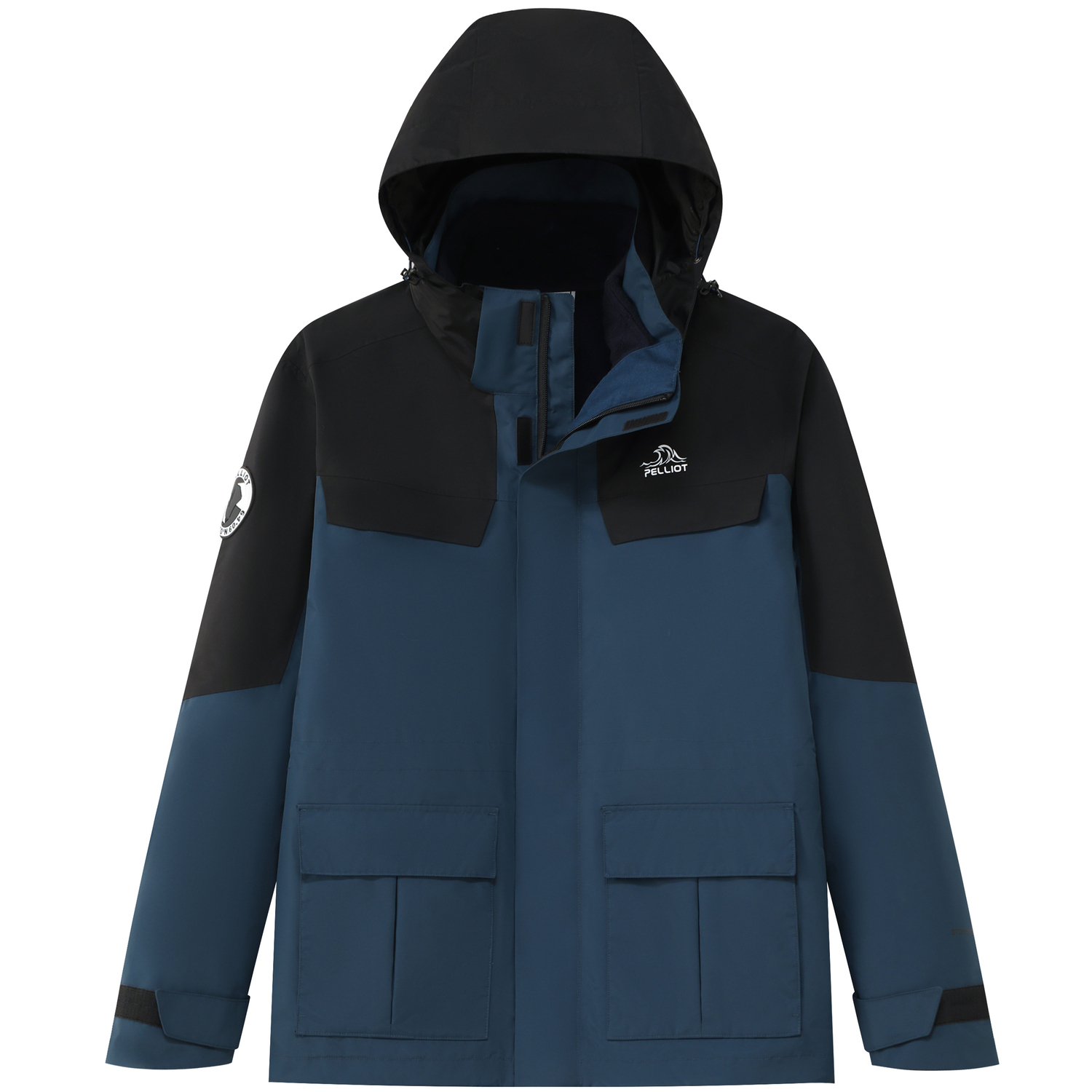PELLIOT Ветровка мужская водонепроницаемая ветронепроницаемая дышащая и износостойкая, Cobalt Blue/Two-Piece Set
PELLIOT Ветровка мужская водонепроницаемая ветронепроницаемая дышащая и износостойкая, Cobalt Blue/Two-Piece Set