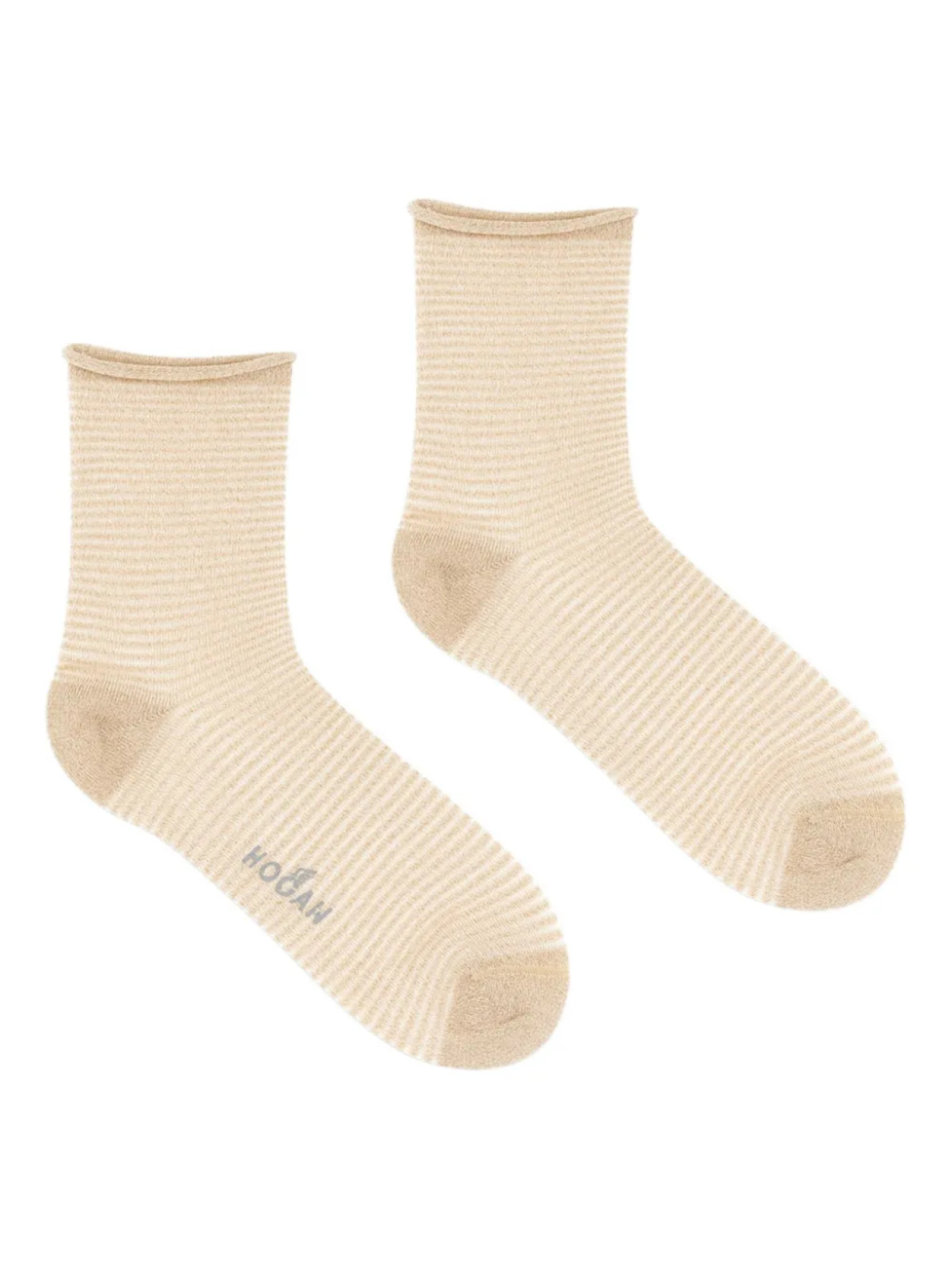 Носки с ребристым верхом Hogan, нейтральный
Носки с ребристым верхом Hogan, нейтральный
