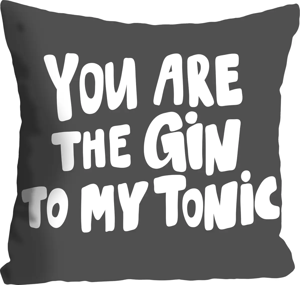 Queence декоративная подушка "GIN TO MY TONIC", с надписью, чехол без наполнения, 1 штука 40х40 см, серый
Queence декоративная подушка "GIN TO MY TONIC", с надписью, чехол без наполнения, 1 штука 40х40 см, серый