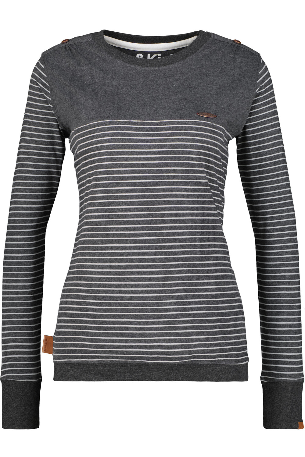 Лонгслив alife and kickin Langarmshirt,, Shirt, Longshirt, Oversize Shirt LeonieAK Z, цвет moonless melange
Лонгслив alife and kickin Langarmshirt,, Shirt, Longshirt, Oversize Shirt LeonieAK Z, цвет moonless melange