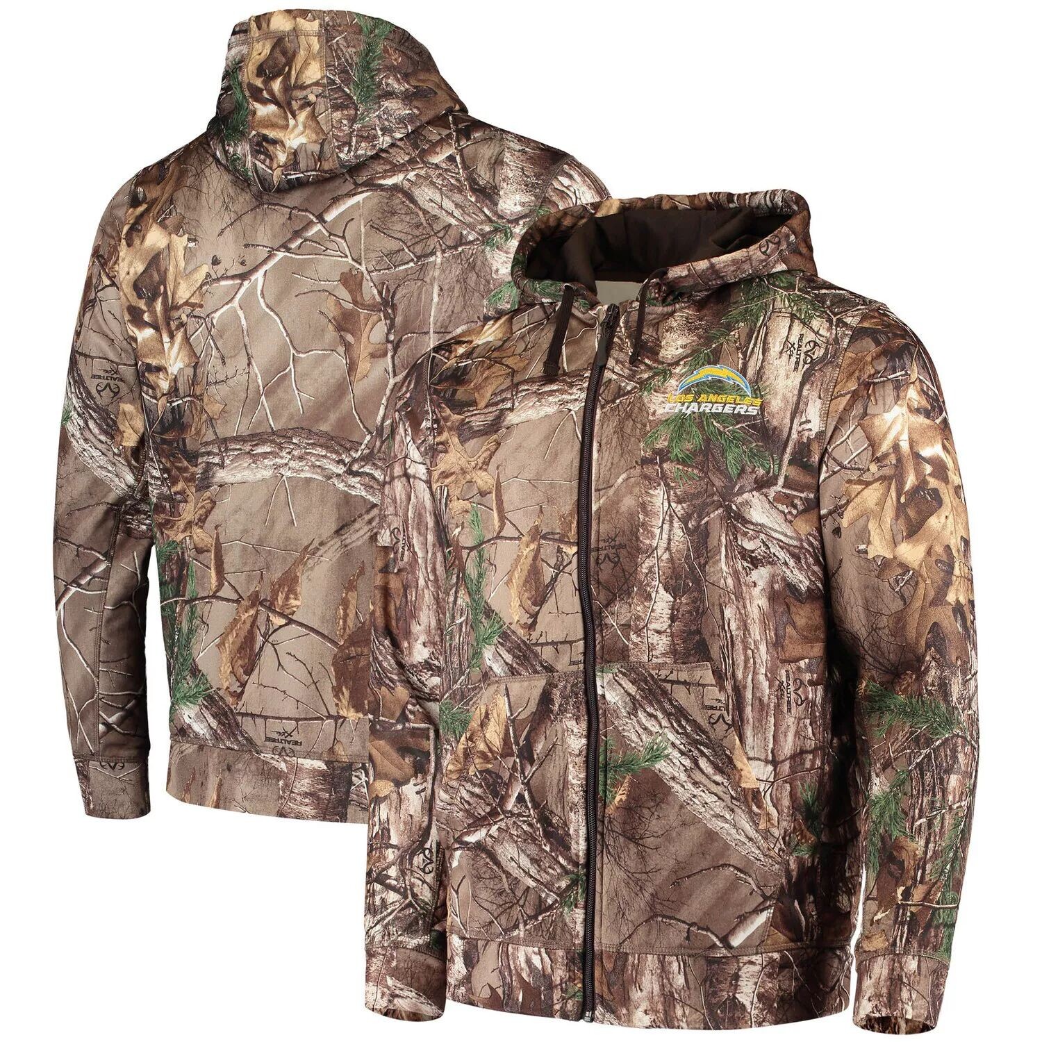 Мужская флисовая толстовка с молнией во всю длину Dunbrooke Realtree Camo Los Angeles Chargers Trophy Tech
Мужская флисовая толстовка с молнией во всю длину Dunbrooke Realtree Camo Los Angeles Chargers Trophy Tech