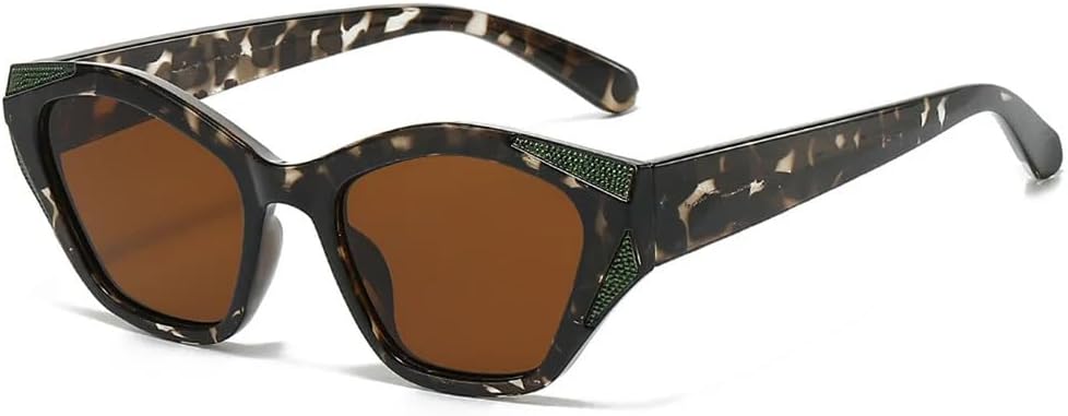 Солнцезащитные очки UV400 для мужчин и женщин | Овальная оправа «кошачий глаз» зеленого цвета | для вождения и занятий спортом на открытом воздухе generic, Leopard Tea
Солнцезащитные очки UV400 для мужчин и женщин | Овальная оправа «кошачий глаз» зеленого цвета | для вождения и занятий спортом на открытом воздухе generic, Leopard Tea