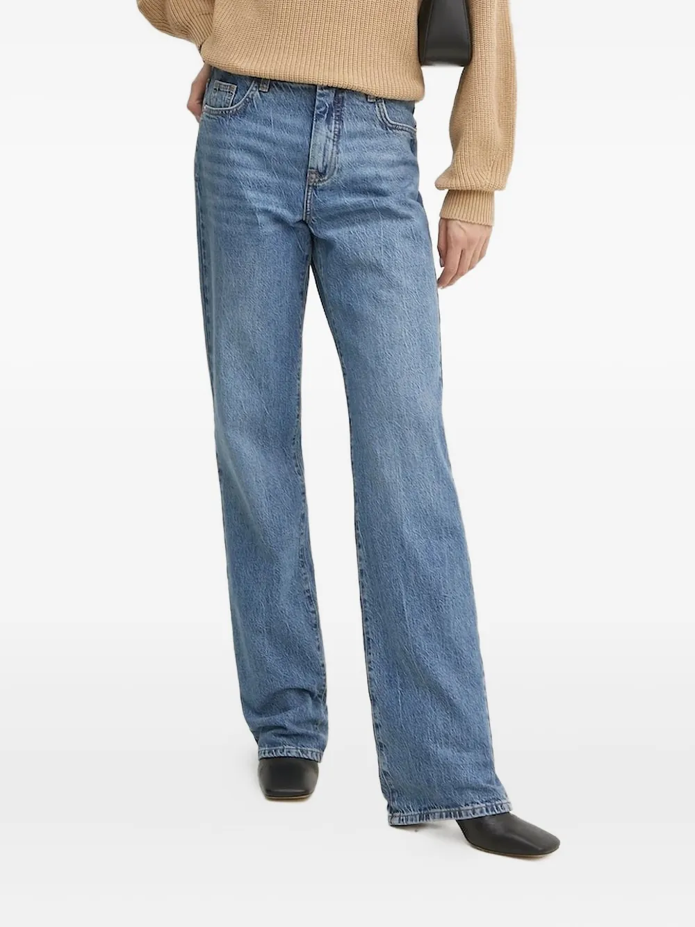 Джинсы с вышитыми карманами Patrizia Pepe, синий
Джинсы с вышитыми карманами Patrizia Pepe, синий