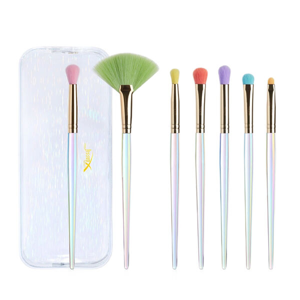 Набор разноцветных кистей для макияжа в косметичке т318, 7 шт. Jessup Colorful makeup brushes
Набор разноцветных кистей для макияжа в косметичке т318, 7 шт. Jessup Colorful makeup brushes