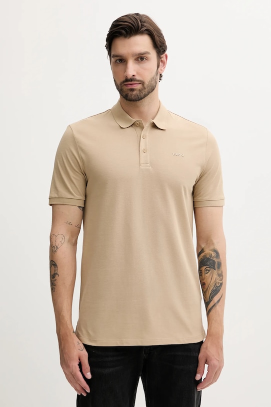 Хлопковая поло Hugo, зеленый
Хлопковая поло Hugo, зеленый