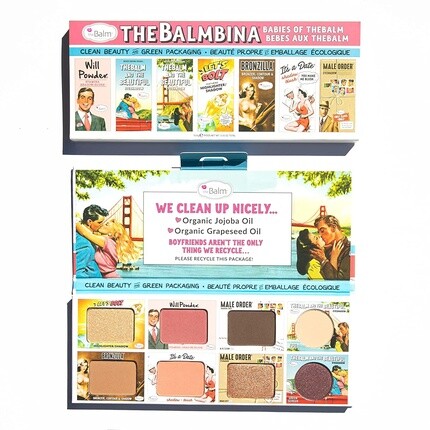 Палетка для лица Thebalmbina, 4,51 унции., Thebalm
Палетка для лица Thebalmbina, 4,51 унции., Thebalm