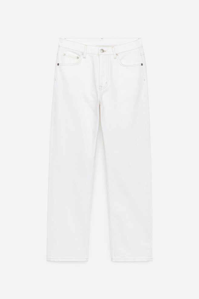 Укороченные узкие джинсы Jade Arket, белый
Укороченные узкие джинсы Jade Arket, белый
