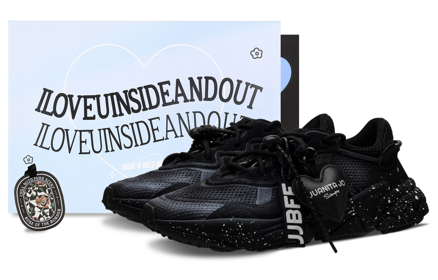 Кроссовки Ozweego Chunky унисекс с низким верхом черного/белого цвета Adidas Originals
Кроссовки Ozweego Chunky унисекс с низким верхом черного/белого цвета Adidas Originals