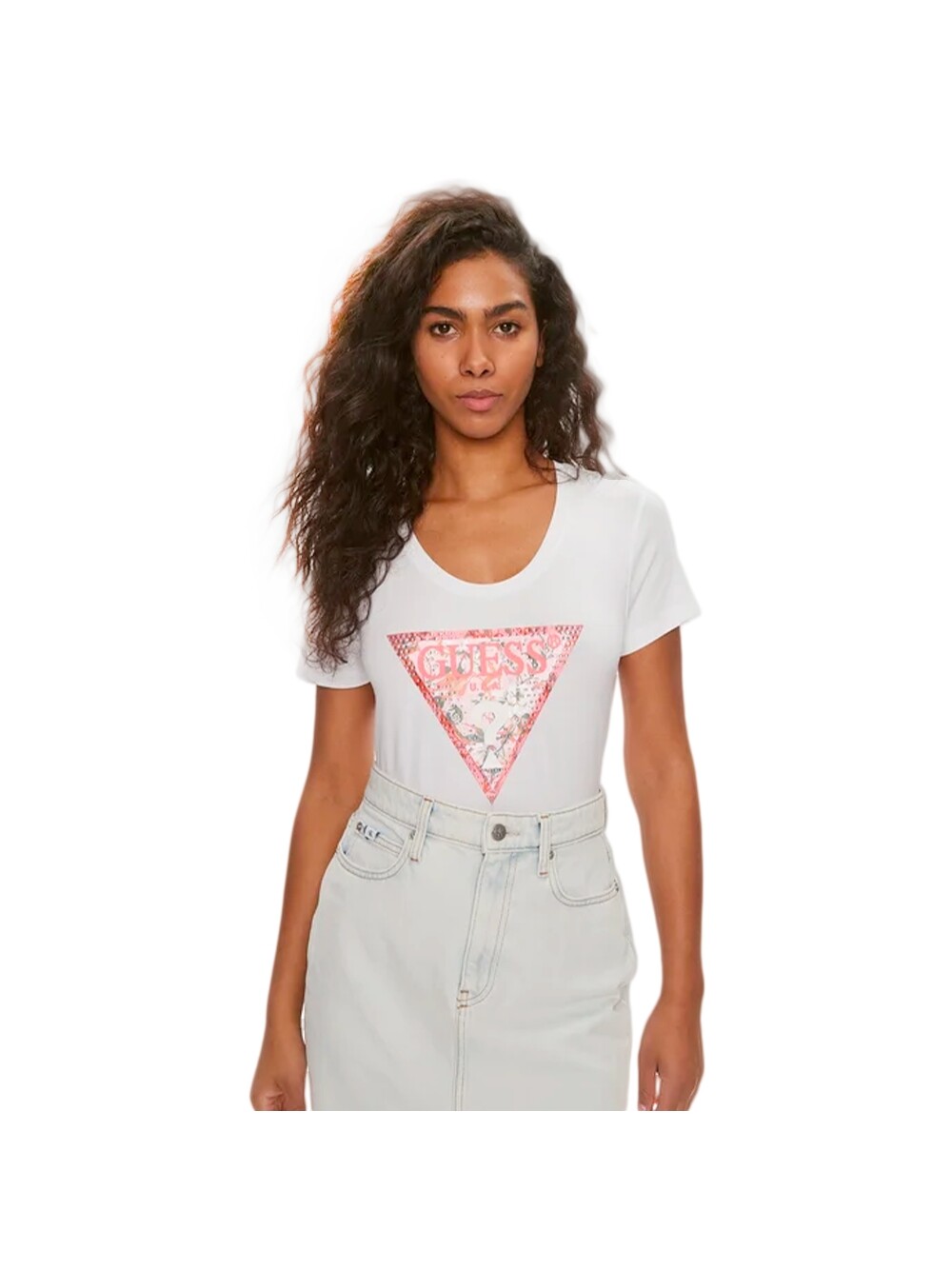 Футболка с треугольниками rn Guess, белый
Футболка с треугольниками rn Guess, белый