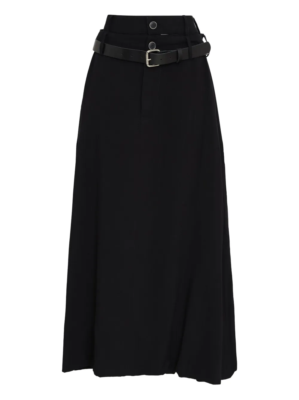 Юбка макси с карманами на поясе Uma | Raquel Davidowicz, черный 
Юбка макси с карманами на поясе Uma | Raquel Davidowicz, черный