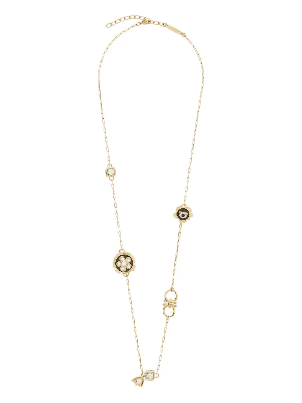 Колье с подвесками Ferragamo, золотистый
Колье с подвесками Ferragamo, золотистый