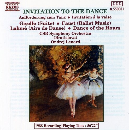 CD диск Lenard, Ondrej: Invitation to the Dance
CD диск Lenard, Ondrej: Invitation to the Dance