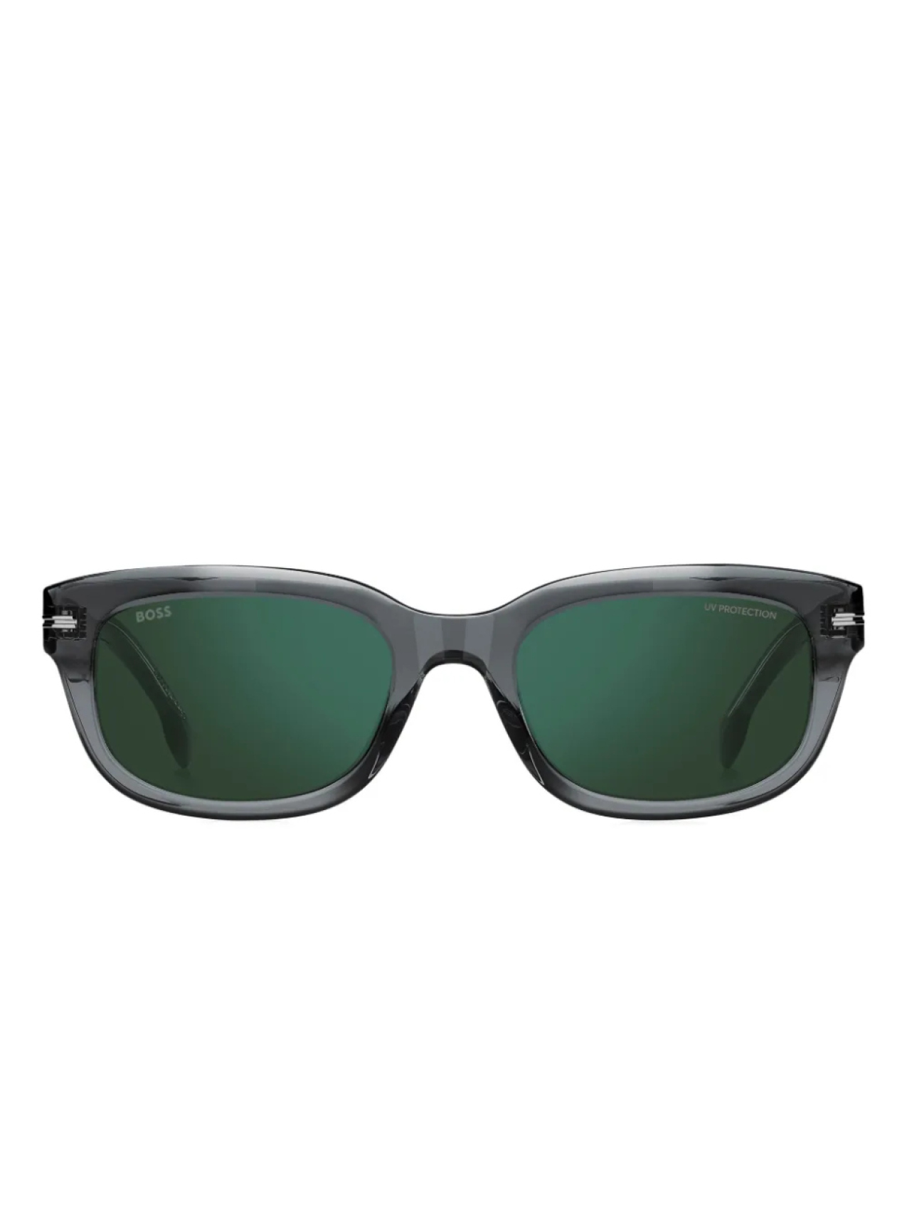BOSS rectangle-frame солнцезащитные очки, серый
BOSS rectangle-frame солнцезащитные очки, серый