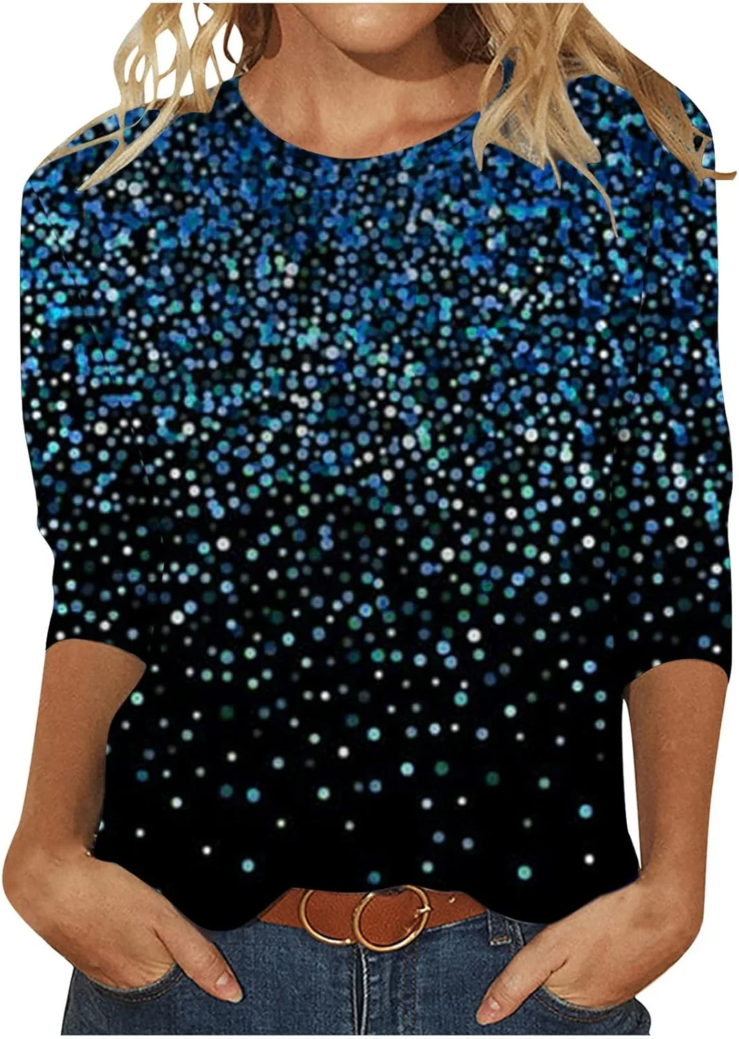 Женские топы и блузки Casual с рукавом 3/4
Женские топы и блузки Casual с рукавом 3/4