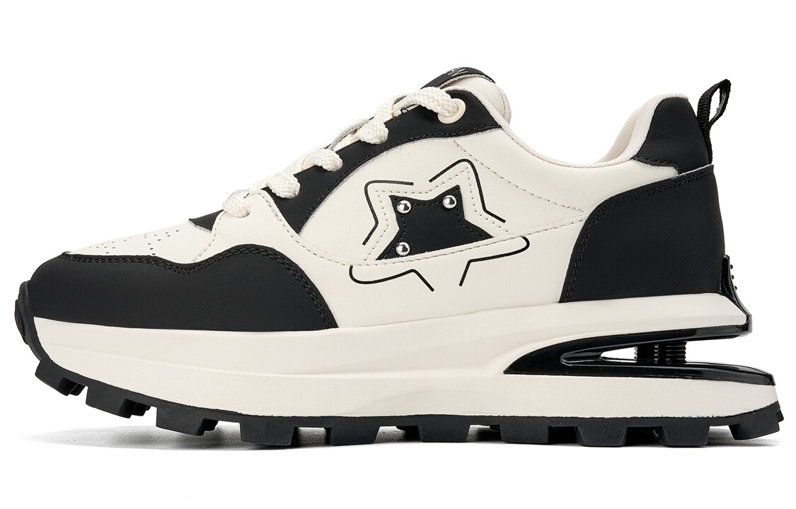 Кроссовки для образа жизни Женские низкие Eblan, бежевый/черный 
Кроссовки для образа жизни Женские низкие Eblan, бежевый/черный