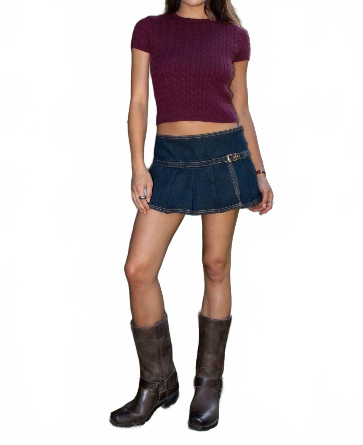 Мини-юбка Luche Denim Washed синий Tic Toc, синий
Мини-юбка Luche Denim Washed синий Tic Toc, синий