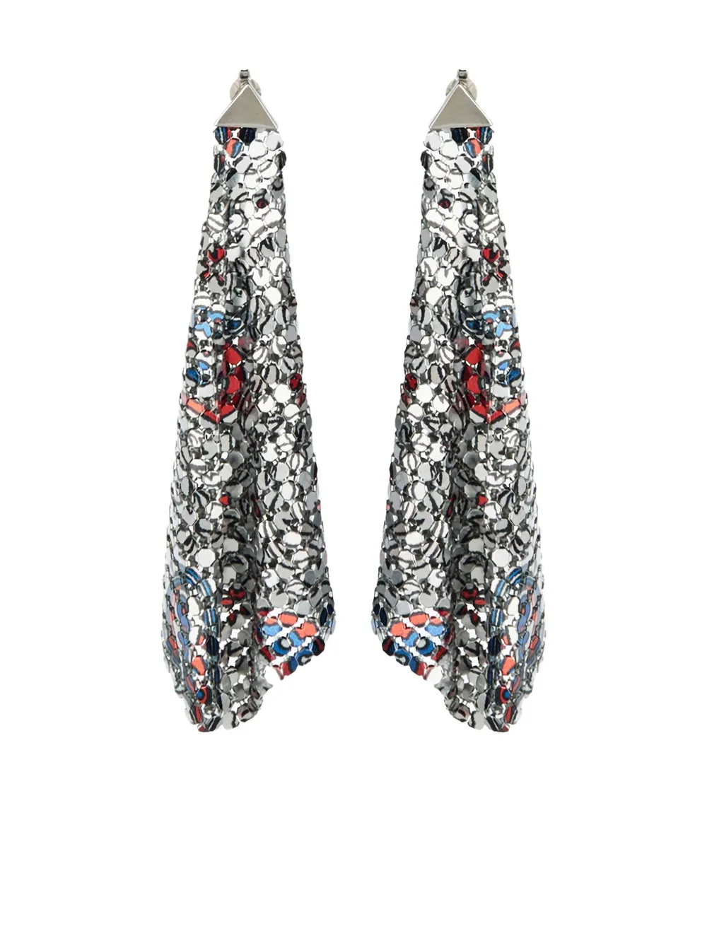 Узорчатые серьги-подвески Rabanne, серебряный
Узорчатые серьги-подвески Rabanne, серебряный