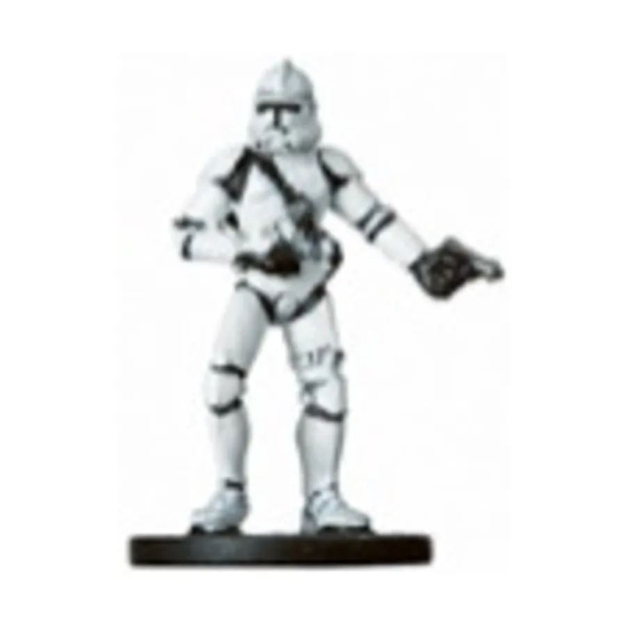 Клон-стрелок-стрелок (клавиша C), Star Wars - Collectible Miniatures Game - Set - Revenge of the Sith Singles
Клон-стрелок-стрелок (клавиша C), Star Wars - Collectible Miniatures Game - Set - Revenge of the Sith Singles