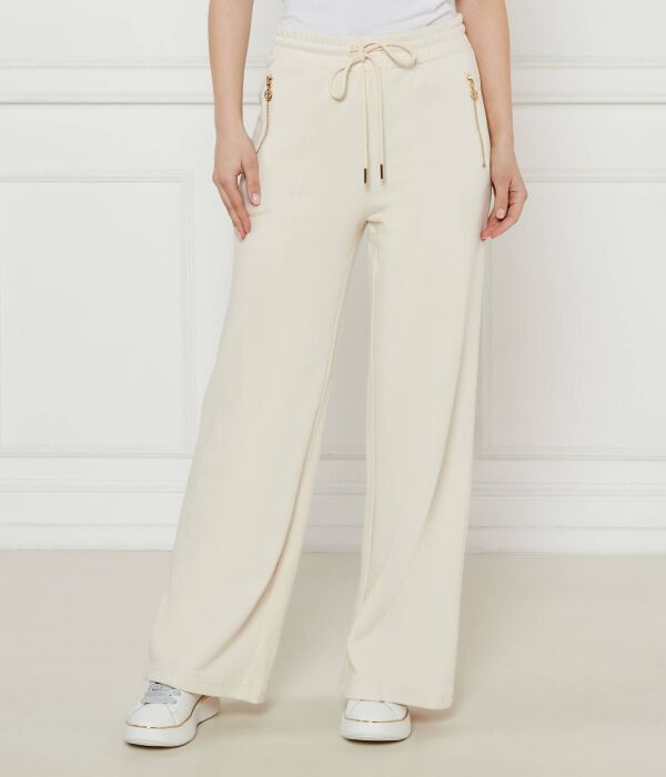 Брюки Flare fit Twinset, экрю 
Брюки Flare fit Twinset, экрю