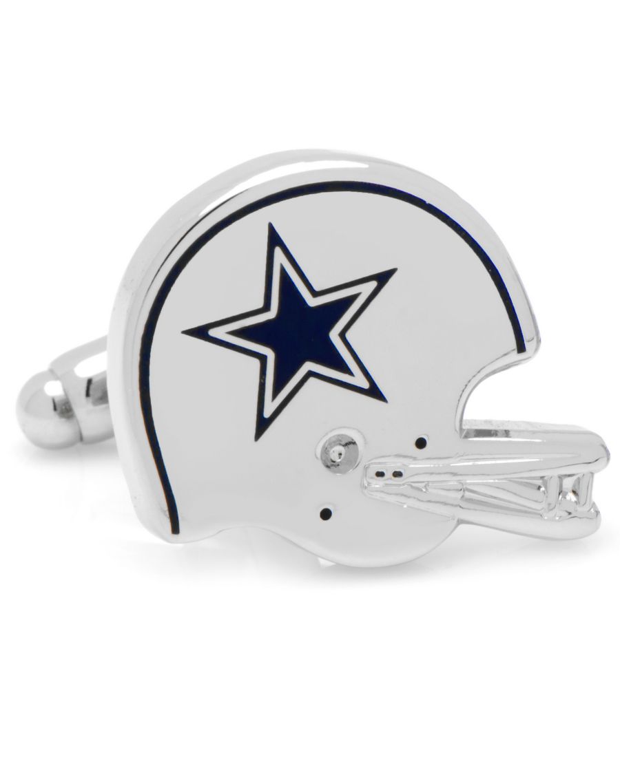 Запонки в стиле ретро с изображением шлема команды Dallas Cowboys Cufflinks Inc, Silver
Запонки в стиле ретро с изображением шлема команды Dallas Cowboys Cufflinks Inc, Silver