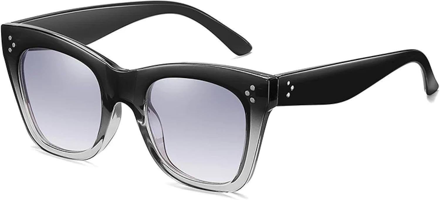 Ретро-солнцезащитные очки «кошачий глаз» для женщин, модные, с заклепками, солнцезащитные очки UV400 для мужчин, градиентные солнцезащитные очки WNCKSQ, Black Light Gray
Ретро-солнцезащитные очки «кошачий глаз» для женщин, модные, с заклепками, солнцезащитные очки UV400 для мужчин, градиентные солнцезащитные очки WNCKSQ, Black Light Gray