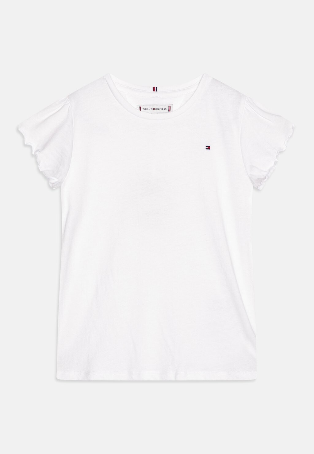 Базовая футболка Essential Ruffle Sleeve Tommy Hilfiger, белая
Базовая футболка Essential Ruffle Sleeve Tommy Hilfiger, белая