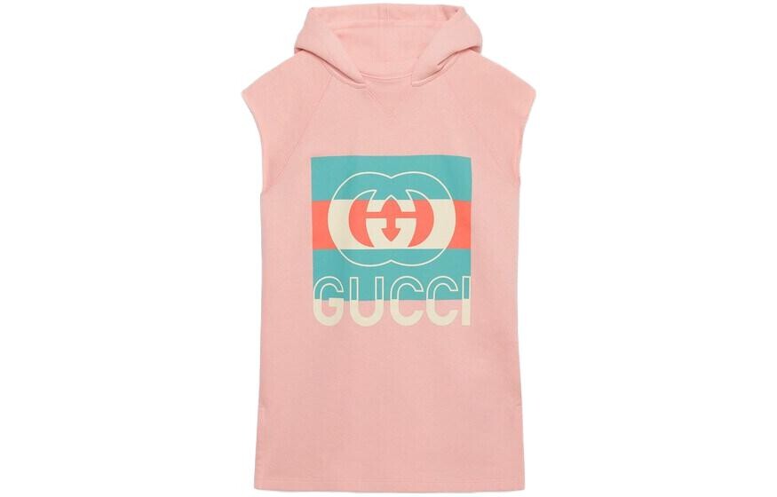 Платье детское Gucci без рукавов, розовый
Платье детское Gucci без рукавов, розовый