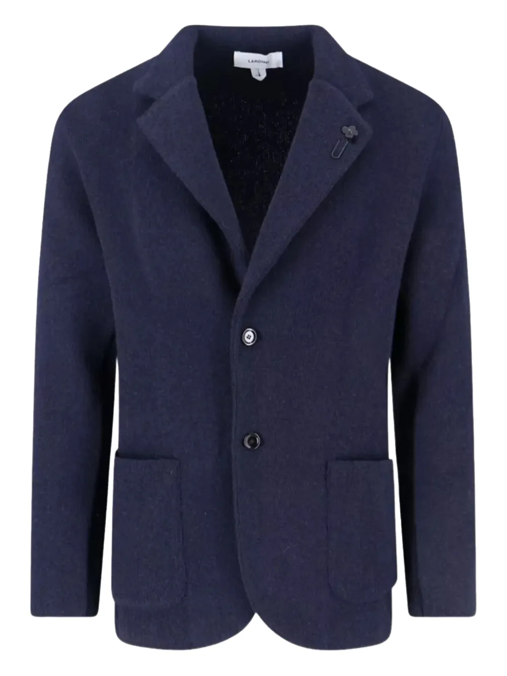 Однобортный пиджак из кашемира Lardini, синий
Однобортный пиджак из кашемира Lardini, синий
