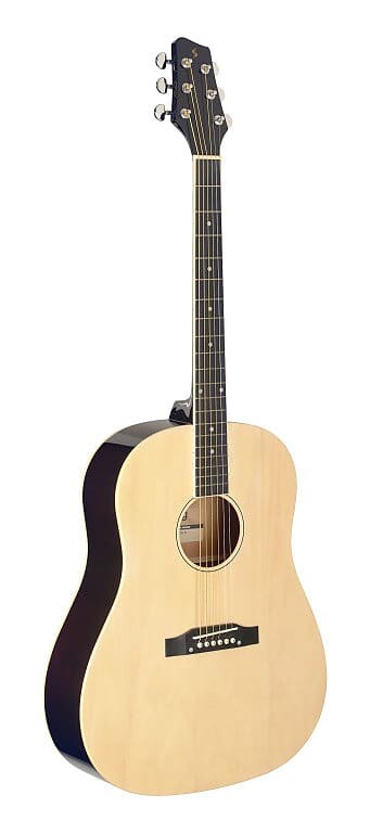 Акустическая гитара STAGG Slope Shoulder dreadnought guitar natural colour
Акустическая гитара STAGG Slope Shoulder dreadnought guitar natural colour